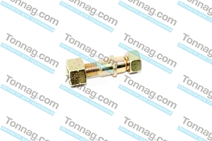 Шпилька заднего колеса левая (в сборе в гайкой) Фотон 1041, 1049A, 1051