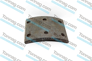 Накладка тормозной колодки передней 100мм (6 отв) МЦО 65 14.5mm Фотон 1051, 1061, 1069 , 1089