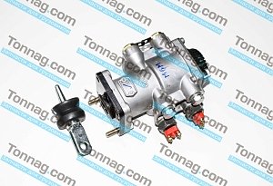 Кран главный тормозной (ножного тормоза) TATA 613 E3, Е4