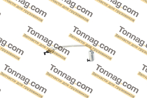 Трубка топливная форсунки ISF 3.8 E5 (3, 4 цилиндра) Фотон 1088, 1108, 1128, 1126