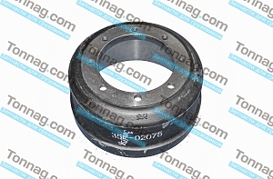 Барабан тормозной задний (D400, ступица D235, H230, 8 отв M22) Фотон 1138, 5122