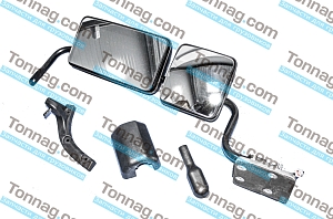 Зеркало заднего вида правое в сборе JAC N-80, N-120, Компас-5