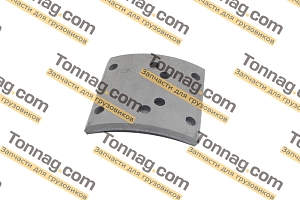 Накладка тормозной колодки задней Фотон 1126, 1128