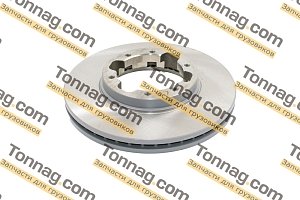 Диск тормозной передний (6 отверстий) (OEM) Фотон Toano