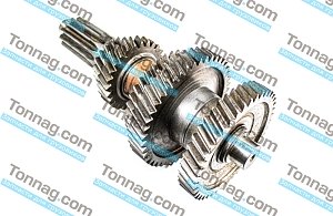 Вал промежуточный КПП в сборе Фотон 1051, 1061