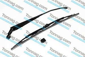 Рычаг стеклоочистителя со щеткой левый Фотон 1039, 1041, 1049A, 1049C, 1069, 1089