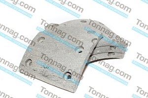 Накладка тормозной колодки задней 137x130x13.5 МЦО 90 (к-кт 4 шт) Фотон 1061, 1069, 1093, 1099