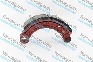 Колодка тормозная передняя (к-кт 2шт) 100мм (D.ролика 34мм) Фотон 1051, 1061, 1069, 1089