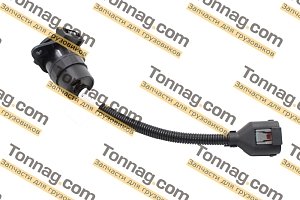 Розетка освещения трейлера (ЧЕРНАЯ) Фотон 4189