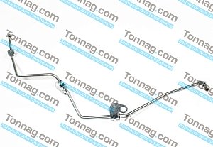 Трубка топливная от ТНВД к рампе ISF 3.8 Евро-3 Фотон 1051, 1061