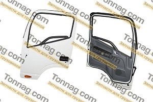 Дверь левая в сборе (с электр. стекл-ком) JAC N-80