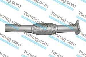 Труба глушителя переходная (с гофрой) Фотон 1093