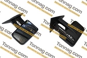 Зеркало заднего вида левое в сборе JAC N-25, N-35, Sollers Argo