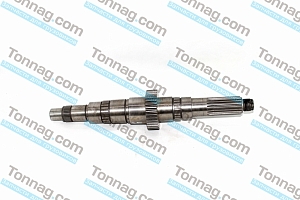 Вал вторичный КПП (голый) Фотон 1051, 1069