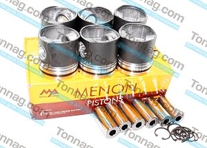 Комплект поршней (маслосъемное кольцо 4мм) TATA 613 E2, E3