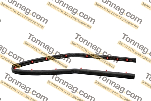 Уплотнитель накладки двери нижней правой Фотон 1065, 1078, 1108, 1128, GAZ Валдай NEXT