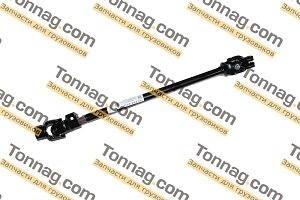 Вал рулевой в сборе (к рейке) JAC N-25, N-35, Sollers Argo