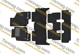 Коврик салона 7 мест,  2017 Без 3-го ряда Фотон Sauvana