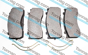 Колодки тормозные передние (к-кт) дисковые JAC N-75, N-80, N-90