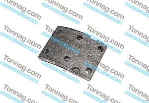 Накладка тормозная задняя JAC N-75