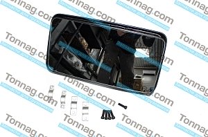 Зеркало заднего вида левое (основное) JAC N-80, N-120, Компас-5