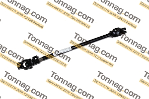 Вал рулевой в сборе (к рейке) JAC N-25, N-35, Sollers Argo