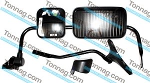 Зеркало заднего вида Левое (с кронштейном и подогревом) Фотон 1126