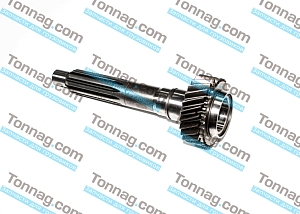 Вал первичный КПП (24 зуба) Фотон 1051, 1061