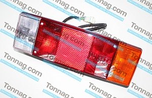 Фонарь 5-ти секционный задний в сборе левый TATA 613 E2, E3