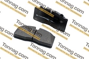 Колодка тормозная передняя Фотон 1038