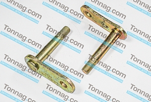 Пластина серьги передней рессоры правая Фотон 1041 1051