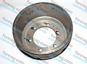 Барабан тормозной передний (D320, ступица D180, H175, 6 отв) 1106930003201 Фотон 1089