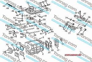 БУ КПП в сборе TATA 613 E2, E3