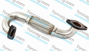 Труба EGR выпускная (с гофрой) Euro-3 Фотон 1069, 1093