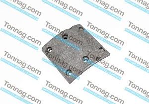 Накладка тормозной колодки задней Фотон 1088