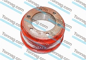 Барабан тормозной задний (D310, ступица D170, H190 6 отв) Фотон 1061, 1069 E3, 1089 ISF