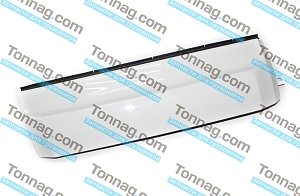 Накладка кабины угловая правая нижняя часть (БЕЛАЯ) JAC N-56, N-75