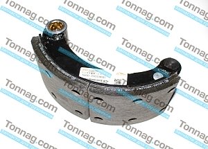 Колодка тормозная (нижняя) в сборе JAC N-75, N-80