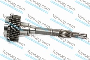 Вал первичный КПП Euro-2  (голый) (L=250 мм) 28 зубов Фотон 1049C