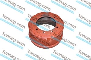 Барабан тормозной задний (D410, ступица D240, H262, 10 отв.) Фотон 1163