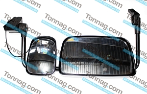 Зеркало заднего вида Левое (с кронштейном и подогревом) Фотон 1113, 1163