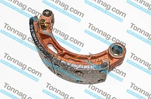 Колодка тормозная передняя (1шт.) 100мм (D.ролика 34мм) Фотон 1051, 1061, 1069, 1089