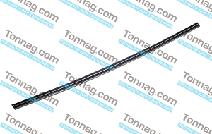 Уплотнитель бокового стекла левой двери наружный Фотон 1039, 1049A, 1069