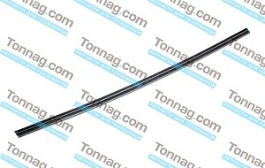 Уплотнитель бокового стекла левой двери наружный Фотон 1039, 1049A, 1069