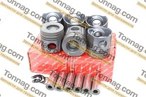 Комплект поршней (маслосъемное кольцо 3мм) TATA 613 E2, E3