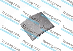 Накладка тормозная передняя JAC N-120, Компас-12