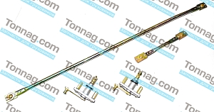 Тяги привода стеклоочистителя (к-кт) TATA 613 E2, E3
