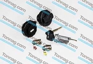 Комплект личинок замков(Крышка бака мочевины,крышка бака,личинка замка зажигания+личинки двер) Фотон